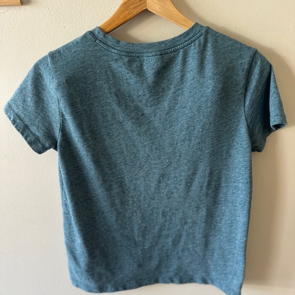 A.P.C. Heather Blue Women’s Size Small Short Sleeve T-Shirt - Picture 2 of 8